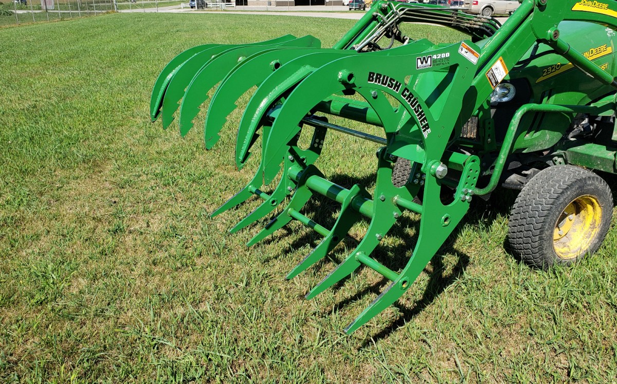 Picture of: BC- Brush Crusher for small John Deere loaders  Tractor