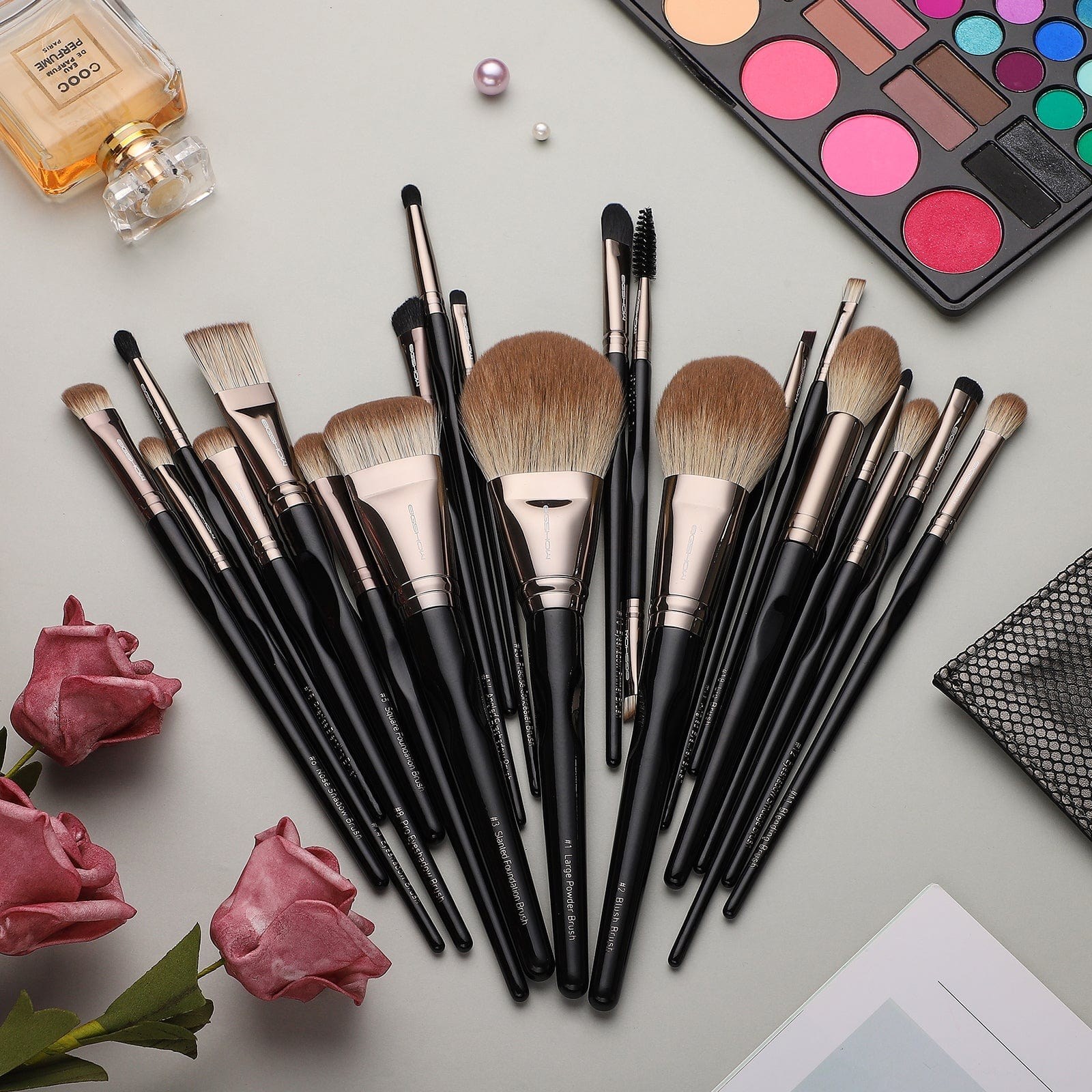 Picture of: Black Swan Series-pcs Professional Makeup Brush Set