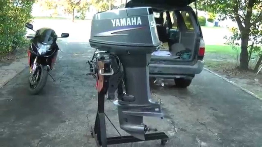 Picture of: Blown Yamaha hp  Stroke Outboard