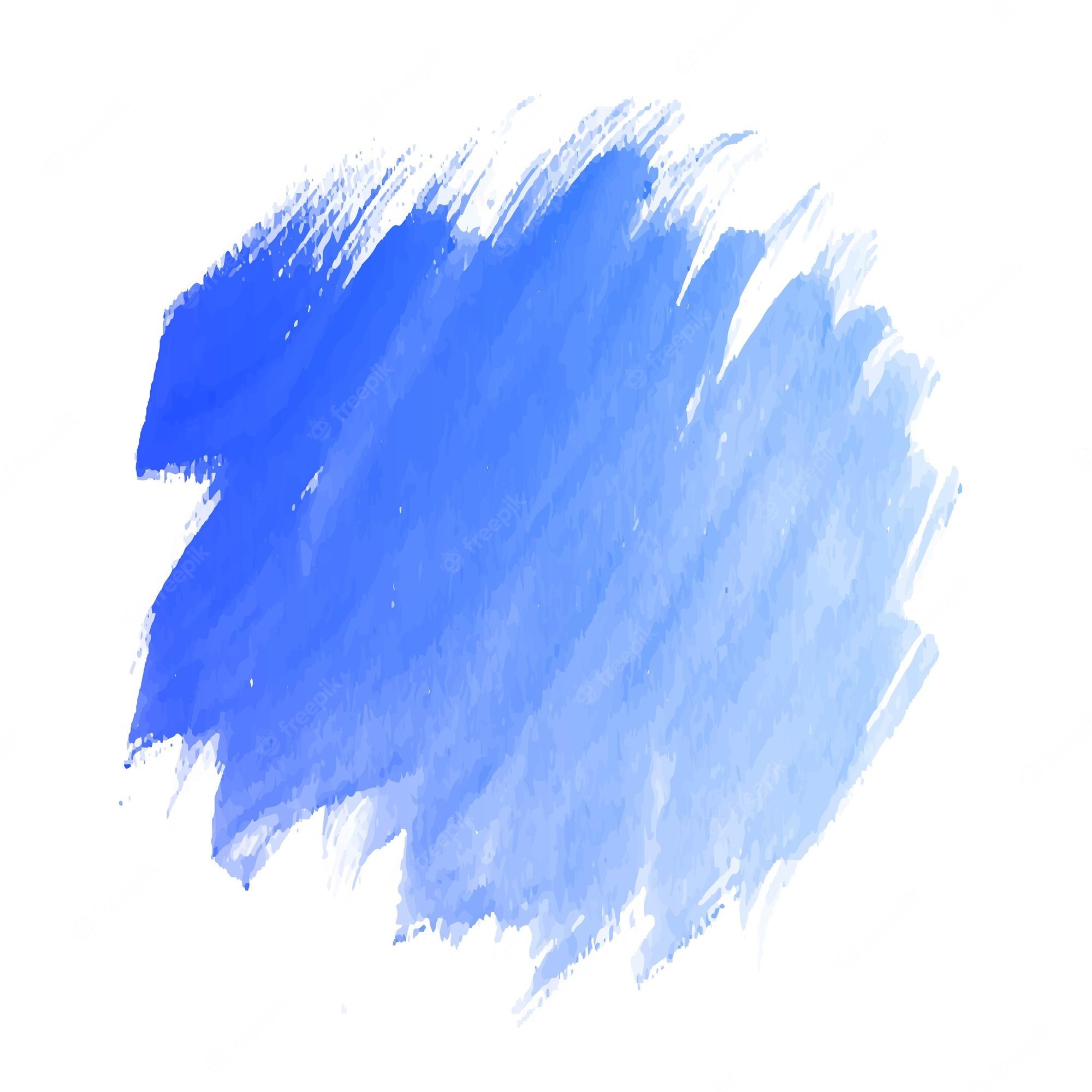 Picture of: Blue Brush Stroke Images – Free Download on Freepik
