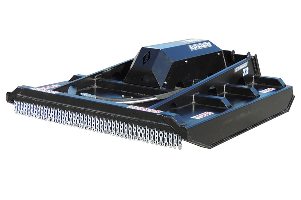 Picture of: Blue Diamond Closed Front Extreme Duty Brush Cutter  Skid Steer