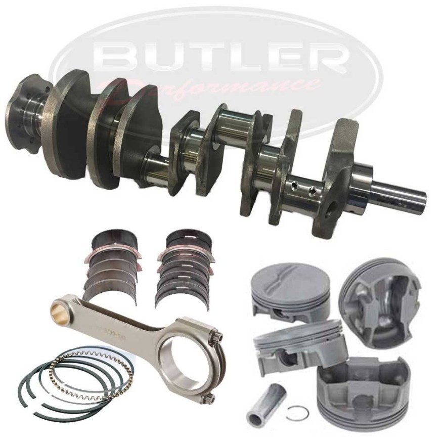 Picture of: Eagle Flat Top ci Competition Balanced Rotating Assembly Stroker Kit,  for  Block, .” str.