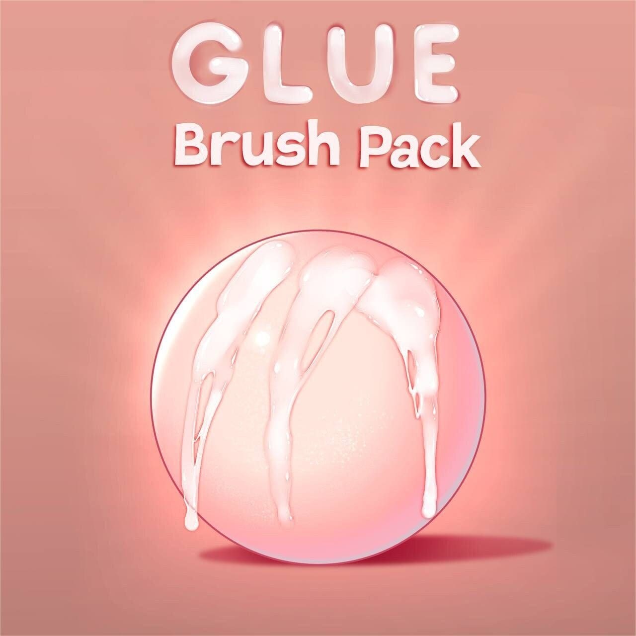 Picture of: Glue Brush Pack for Procreate – Etsy