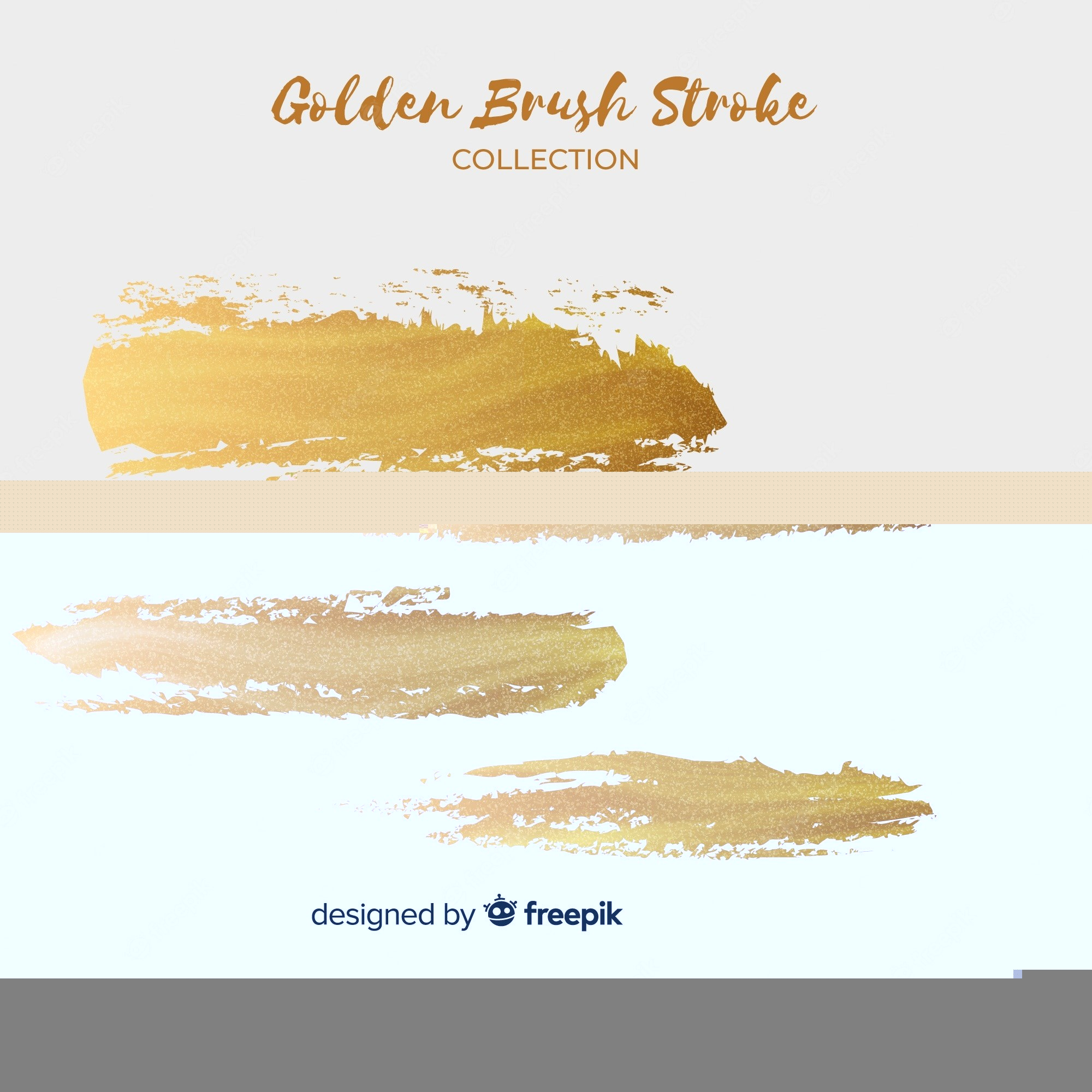 Picture of: Gold Brush Images – Free Download on Freepik