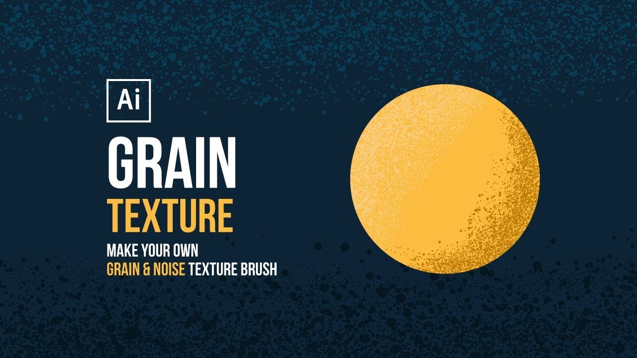 Picture of: Grain Texture  Make your own Grain Texture Brush in Adobe Illustrator