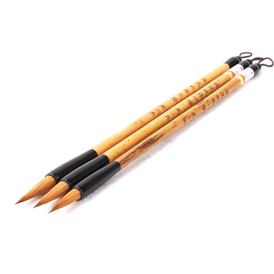 Picture of: GREAT MASTER – Calligraphy and Sumi Hard Tip Wolf Hair Brush Set