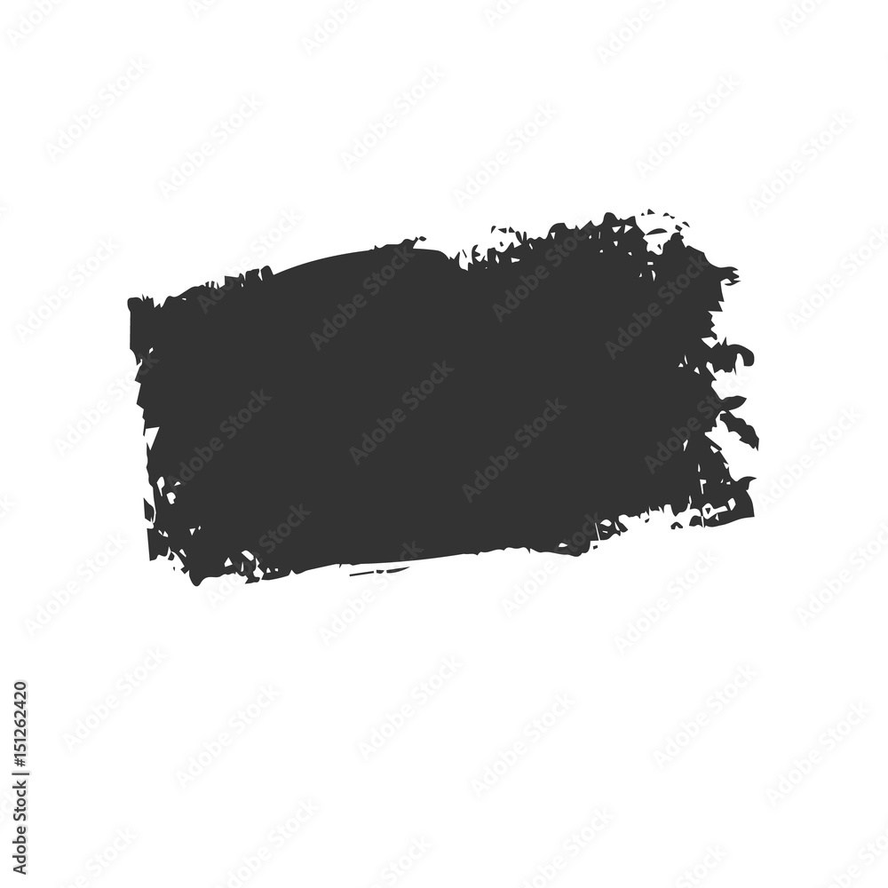 Picture of: Grunge brush stroke – design element for any art drafts