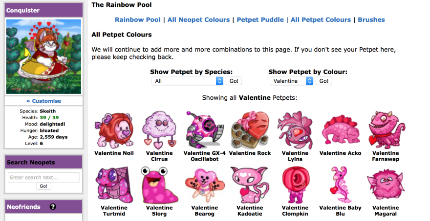 Picture of: Help me decide what valentine petpet I should choose for my pet