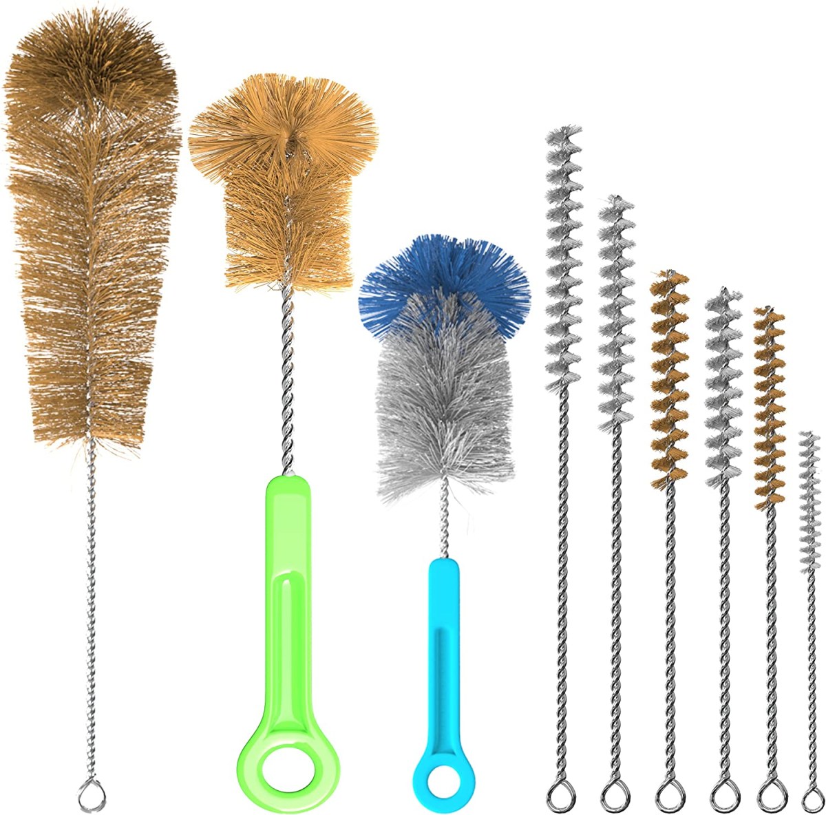 Picture of: Houseables Bottle Brush, Pipe Cleaning Kit, Bong Brushes, Water