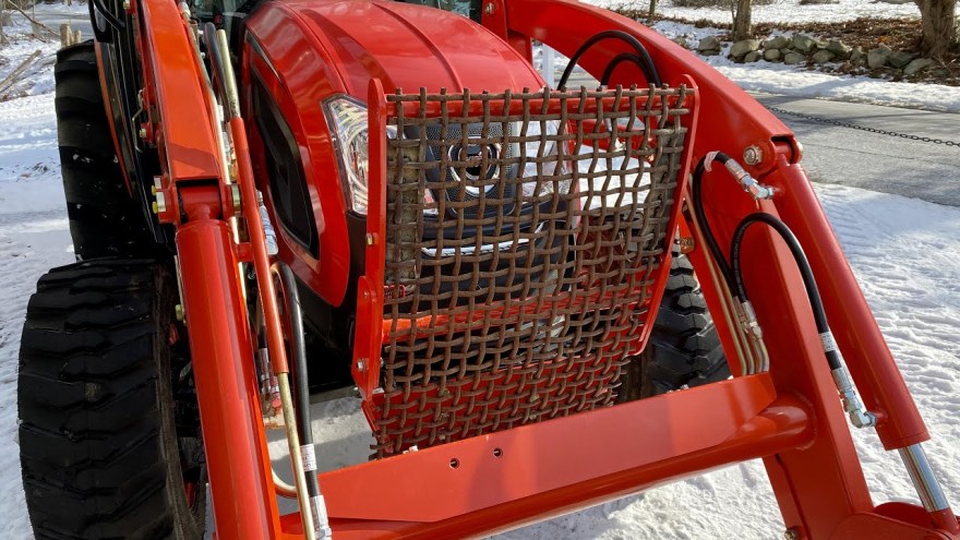 Picture of: How to build a Heavy Duty CUSTOM Tractor Grill Guard – Protect your Kioti,  Kubota or John Deere!