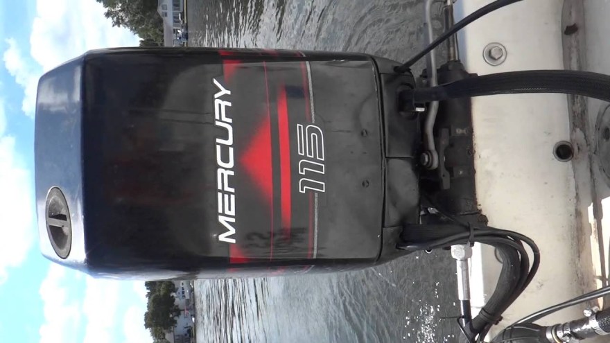 Picture of: Idle on  Mercury hp -Stroke OIl Injected Outboard Motor