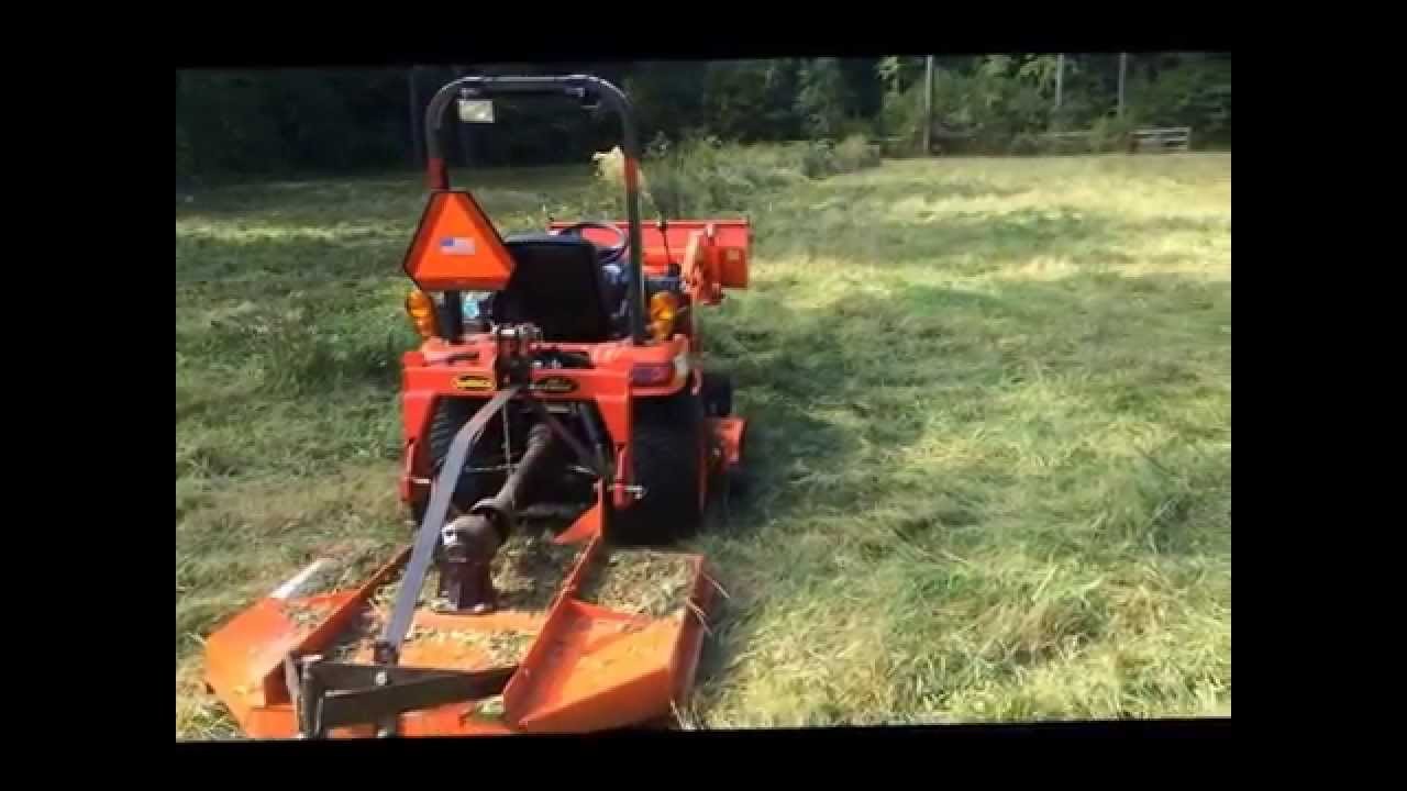 Picture of: JBar  foot  point Rotary on Kubota BX