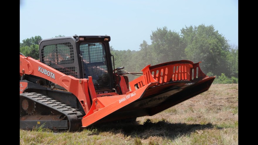 Picture of: Kubota SVL and MTL Attachments ft Extreme Brush Cutter