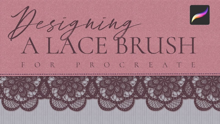 Picture of: Lace Procreate Brush Tutorial (((Free Brush!)))