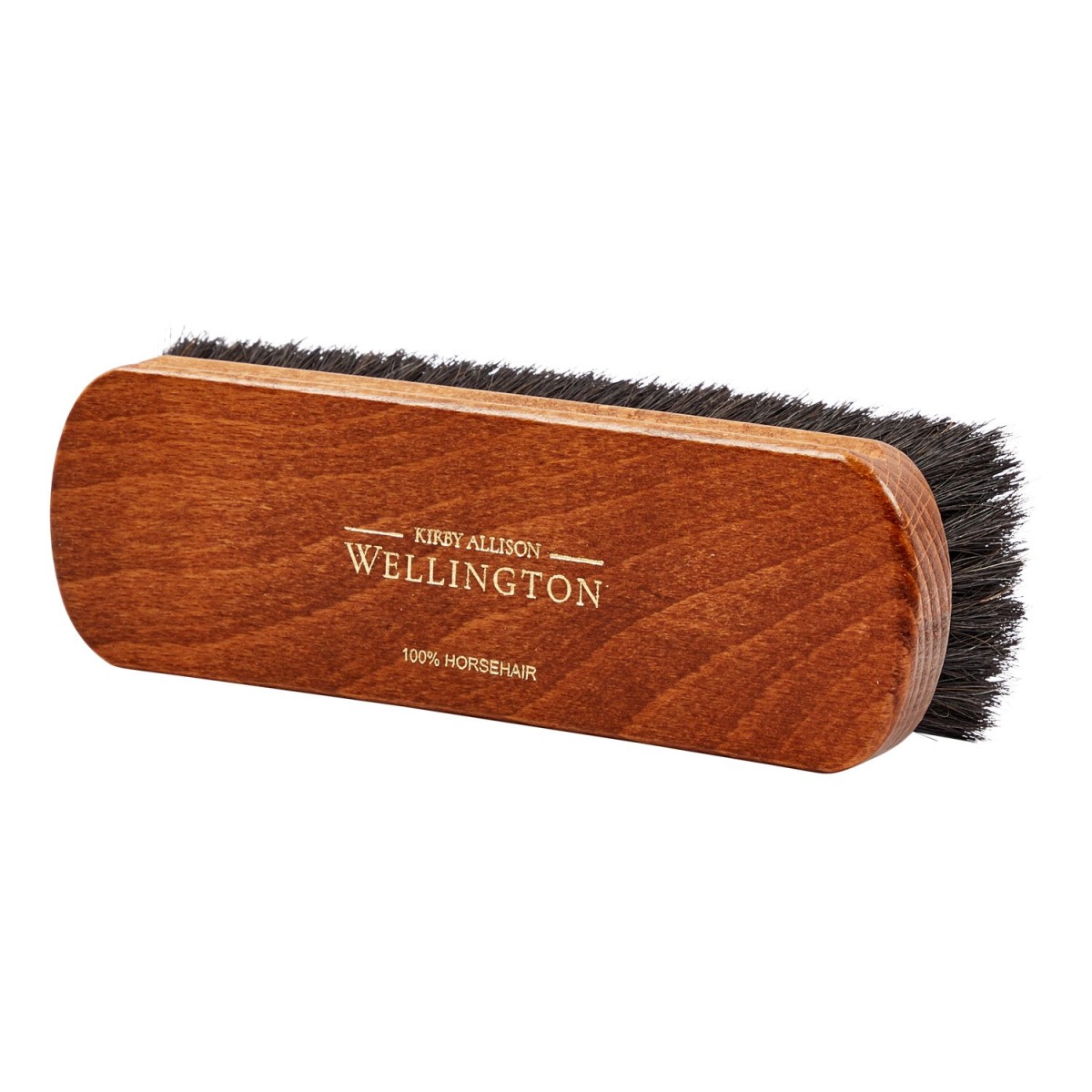 Picture of: Medium Wellington Horsehair Shoe Polishing Brush