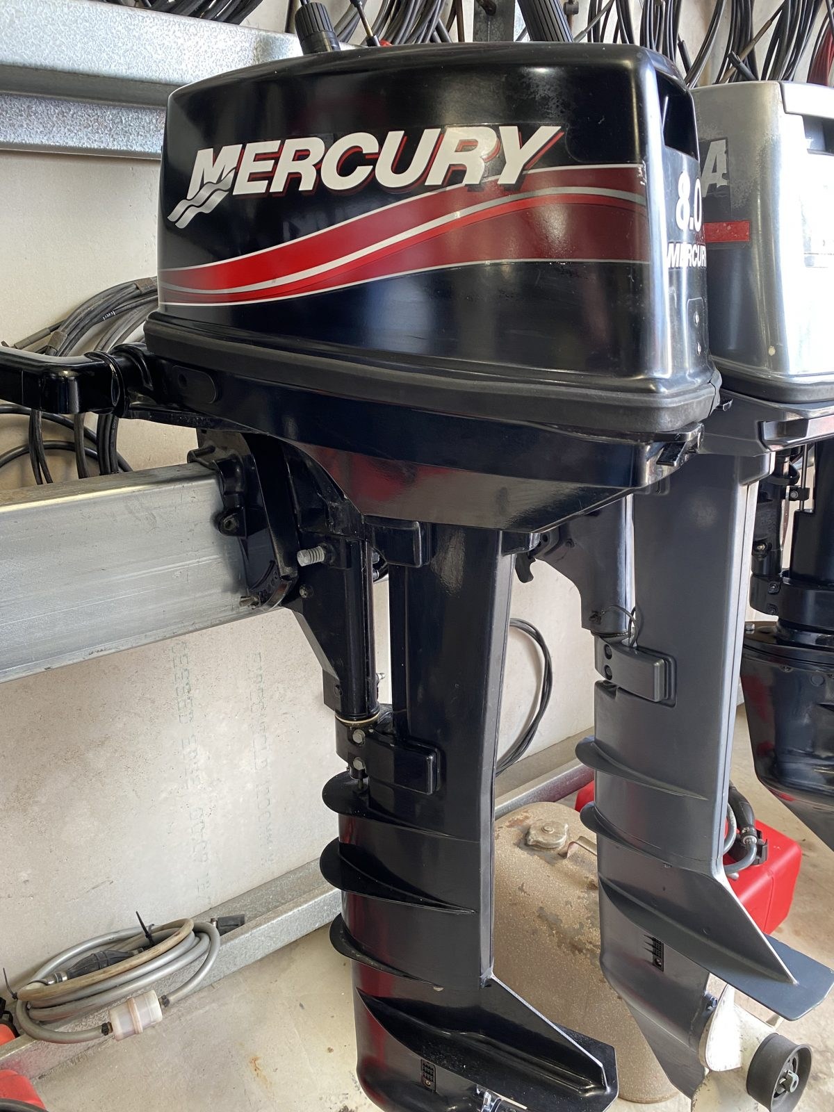 Picture of: Mercury hp long shaft two stroke outboard – in stock – Boating Scene