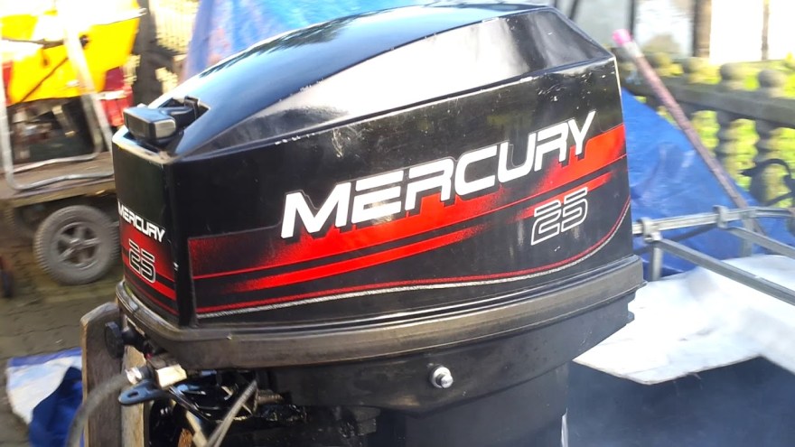 Picture of: Mercury  hp outboard motor -stroke ( -SUW ) – YouTube