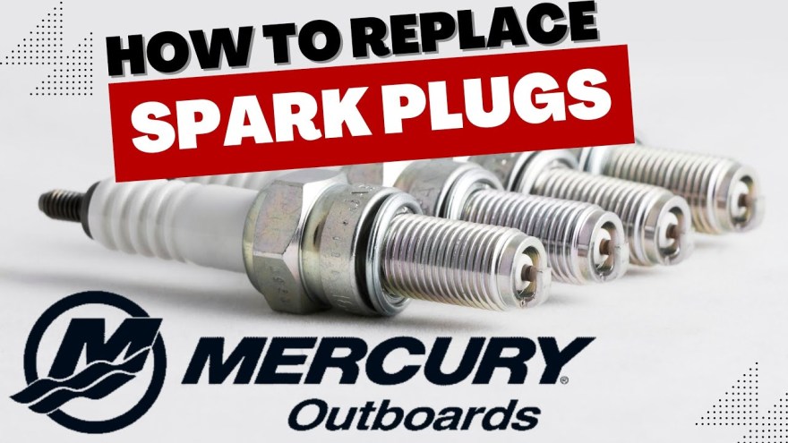 Picture of: Mercury HP Spark Plug Service & Replacement – (How to Guide in K)