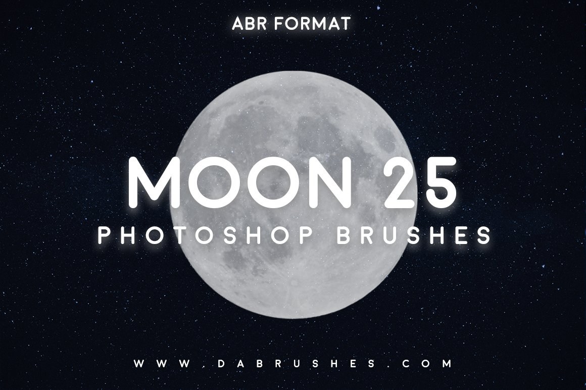 Picture of: Moon Brushes For Photoshop
