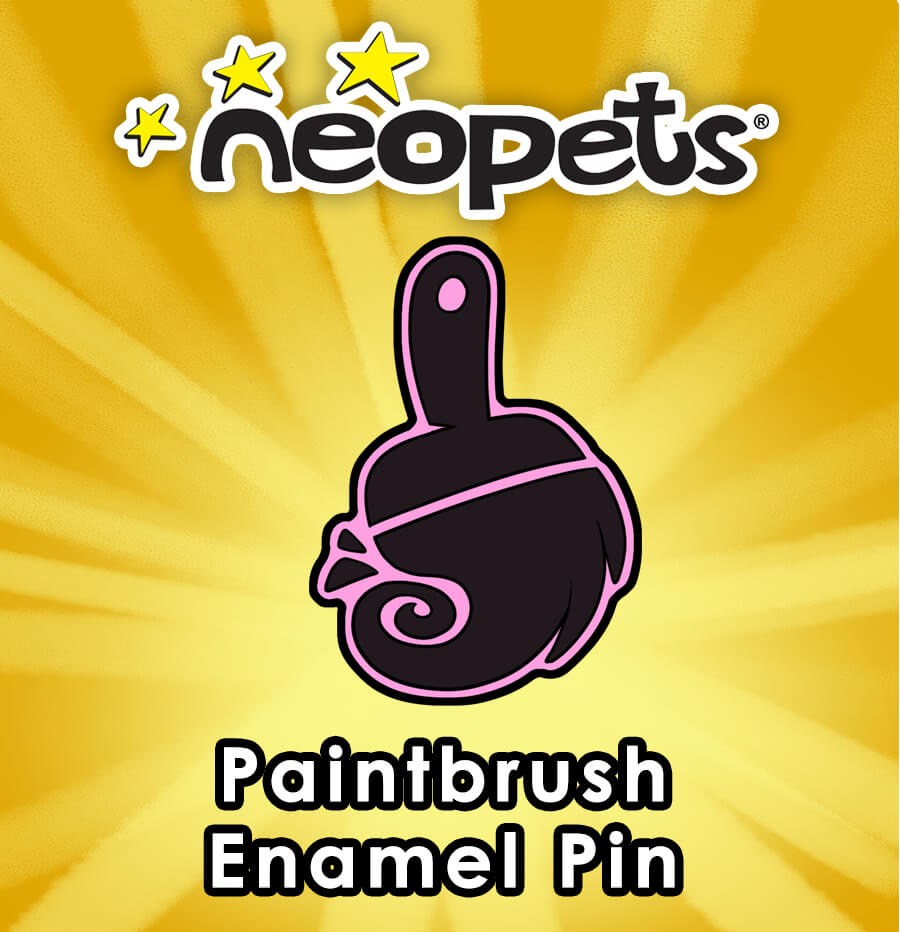 Picture of: Neopets – Paintbrush Enamel Pins V (Officially Licensed)