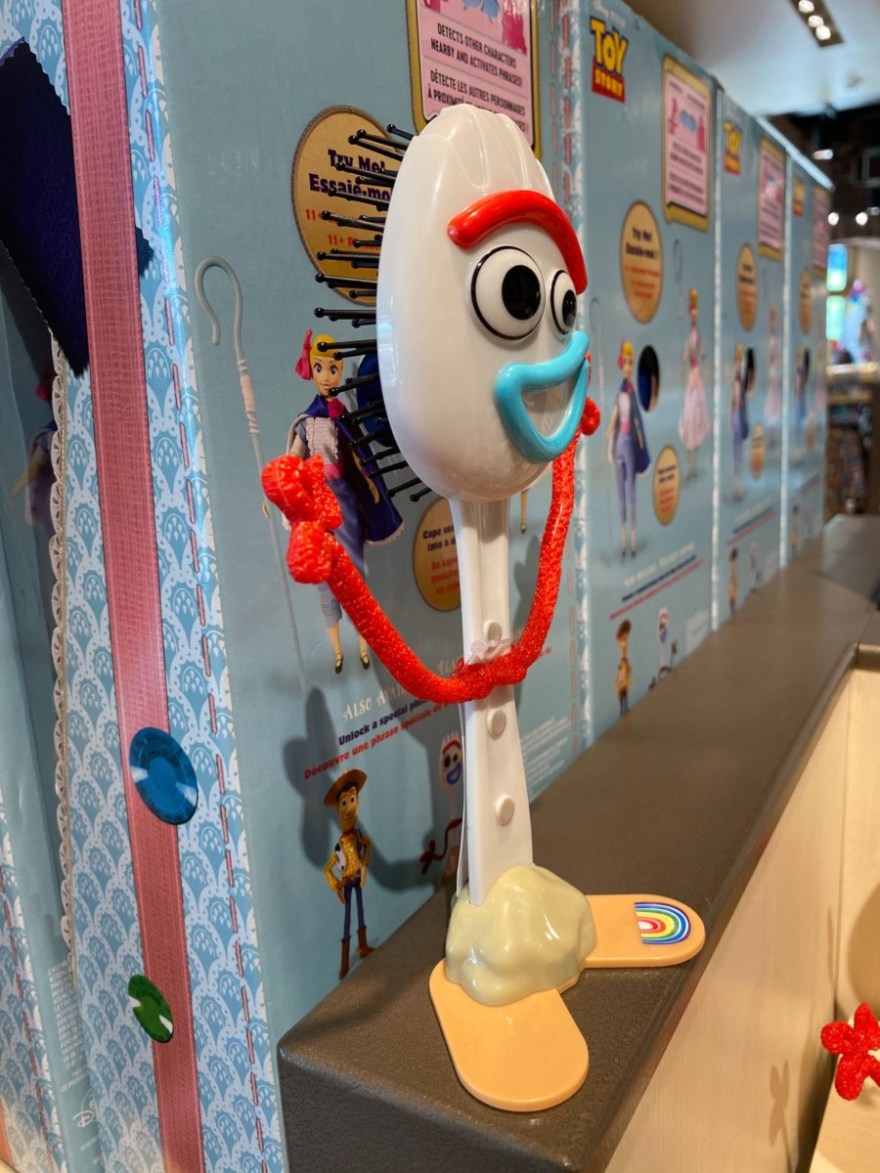 Picture of: PHOTOS: Bizarre New “Toy Story ” Forky Hairbrush Spotted at