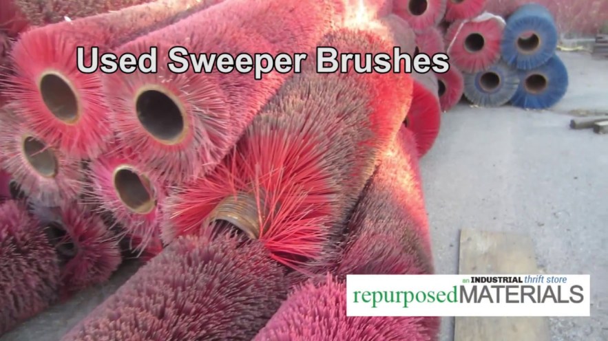 Picture of: SAVE -%! USED! CHEAP! Street Sweeper Brushes – work great as
