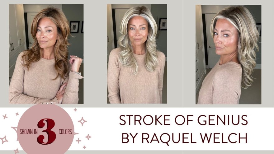 Picture of: STROKE OF GENIUS by RAQUEL WELCH Wig Review in  Colors  -WigsByPattisPearls