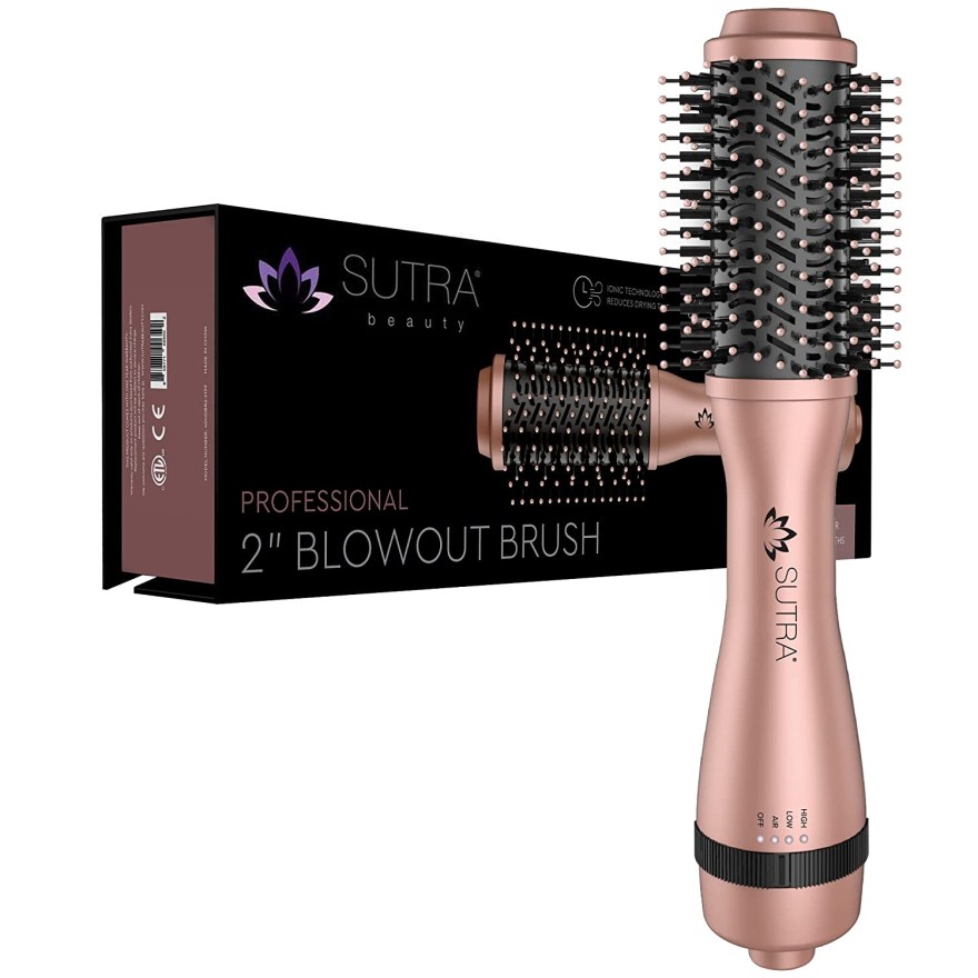 Picture of: SUTRA Professional ” Rose Gold Blow Out Brush  Carat : Amazon