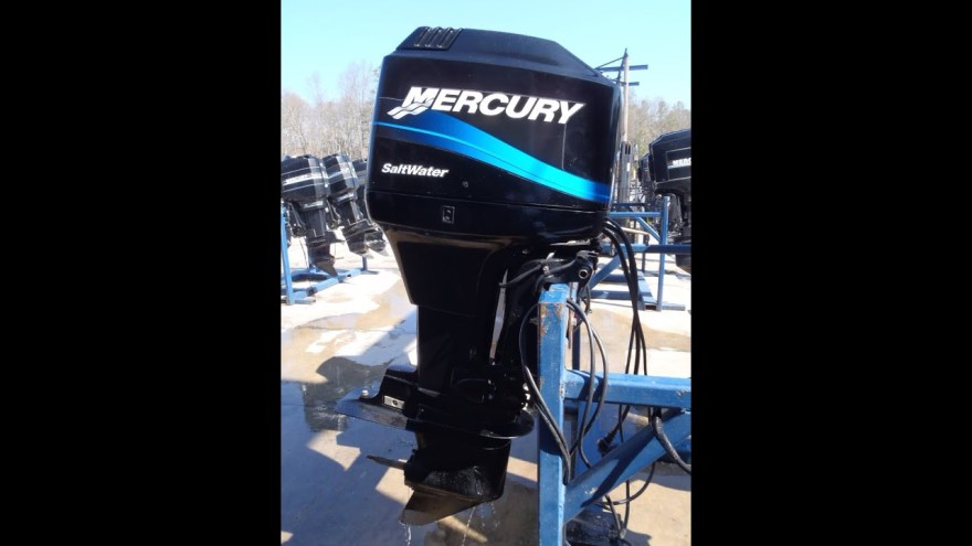 Picture of: T81344 Used 24 Mercury Marine 9ELPTO SaltWater 9HP Outboard Boat  Motor 2″ Shaft