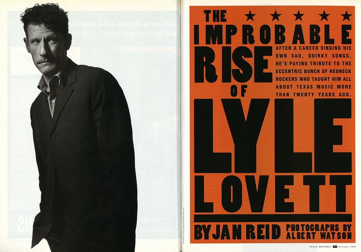 Picture of: The Improbable Rise of Lyle Lovett – Texas Monthly