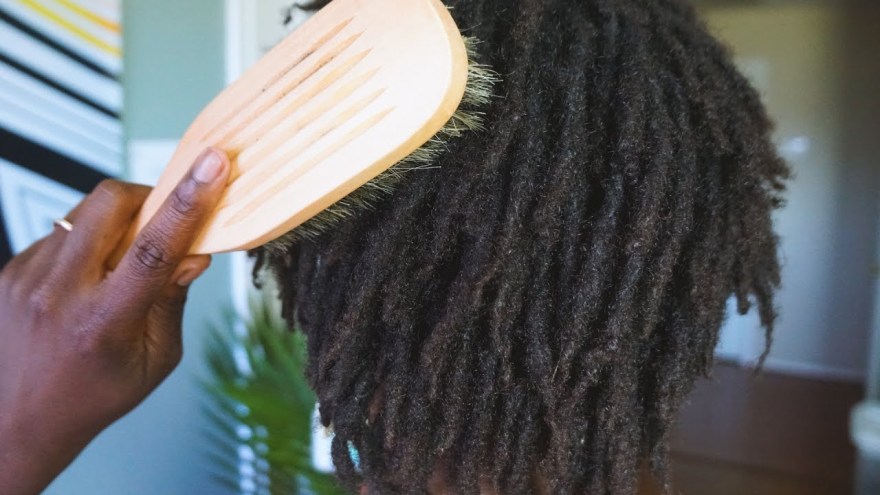 Picture of: Tutorial: How To Brush Your Locs  Loc Journey