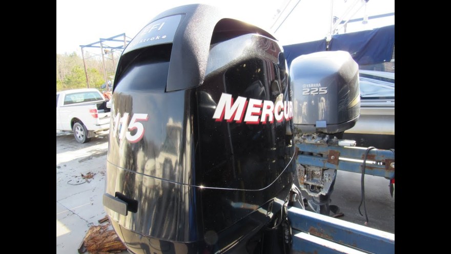 Picture of: Used  Mercury HP Outboard ELPT ” Shaft  Stroke